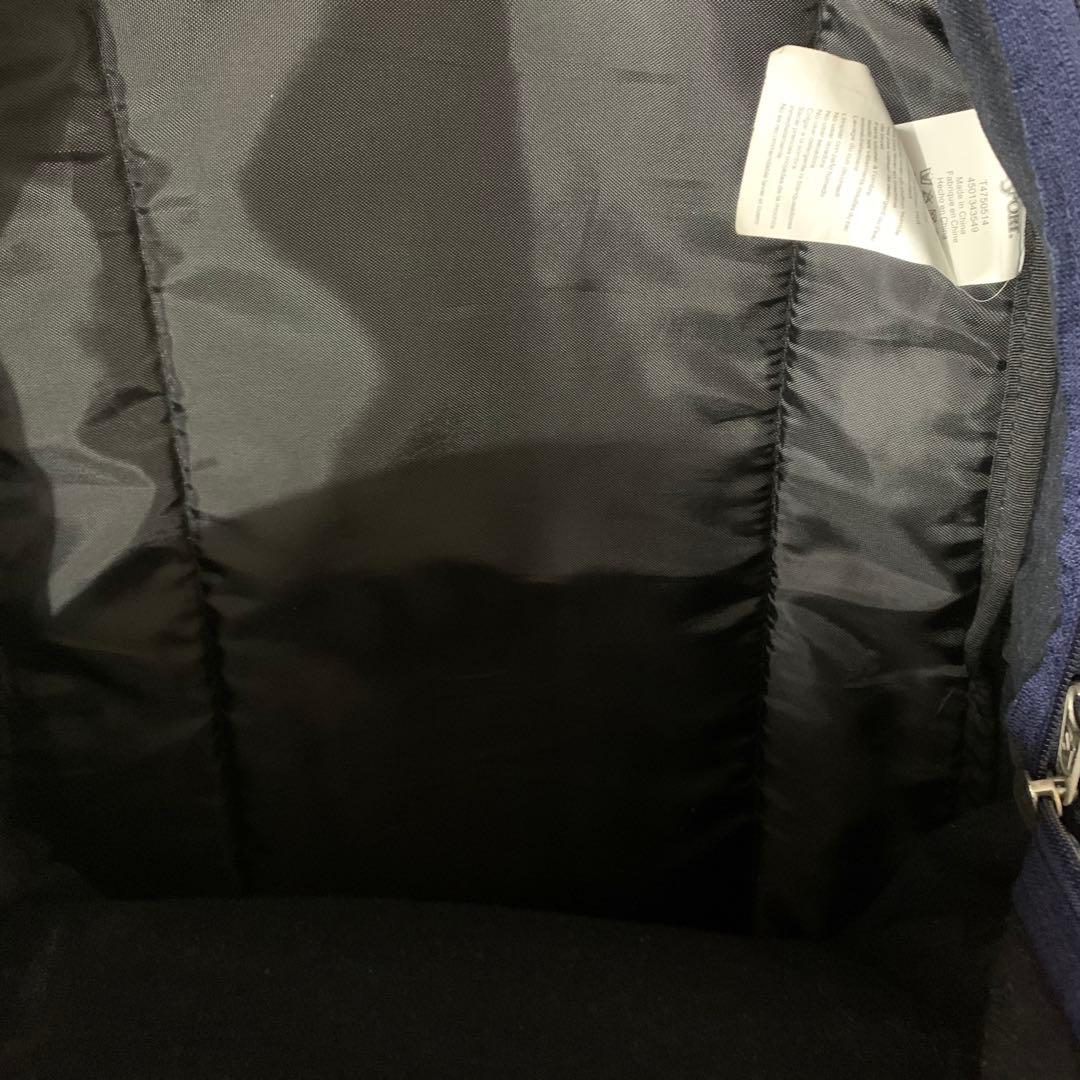 jansport 総柄　インディゴカラー　リュック　バックパック