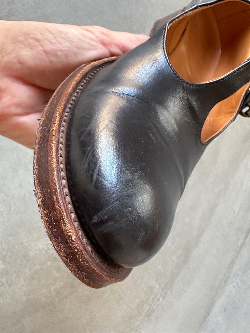 forme Tストラップ タッセル付き　23.5cm