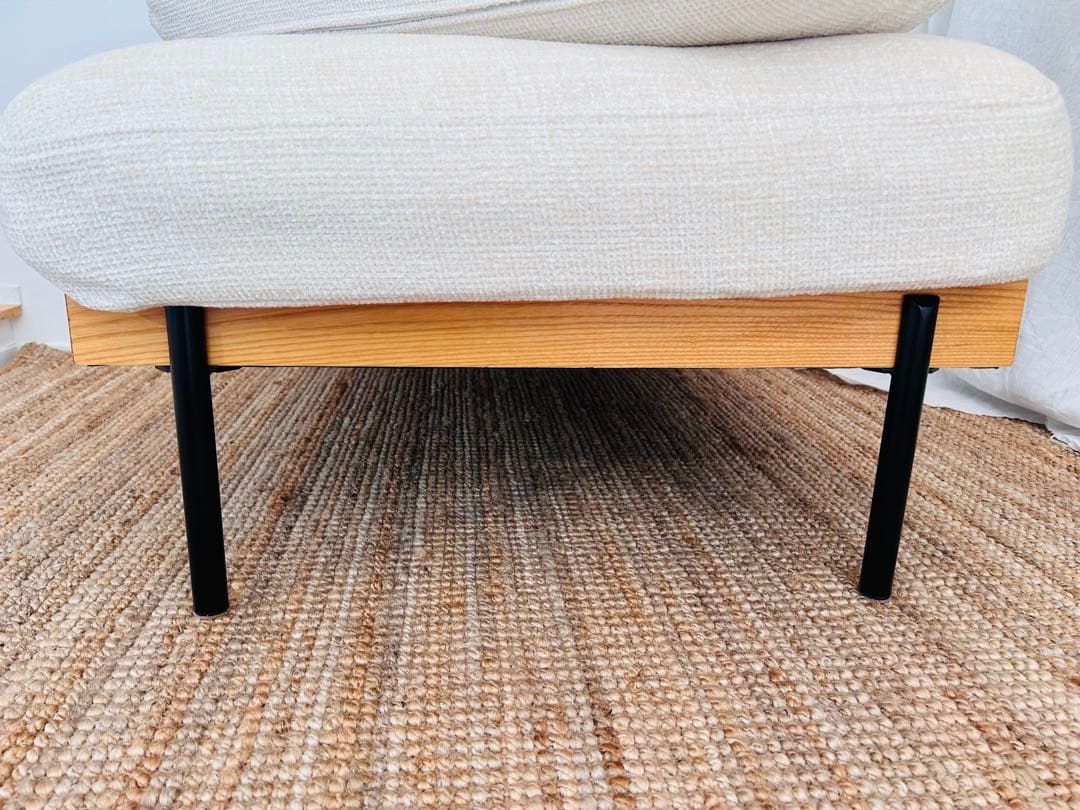 VENTOTA 1人掛けソファ Delos アイボリー