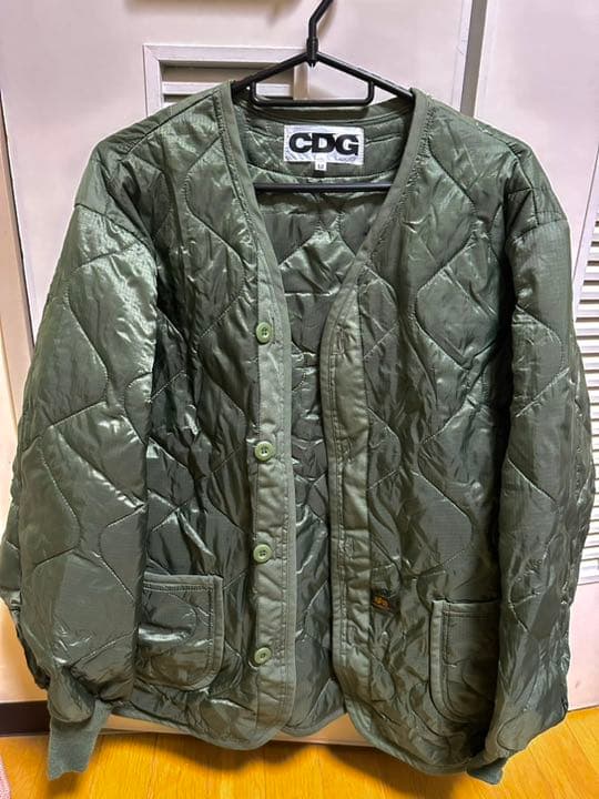 コムデギャルソン×アルファ ジップ ライナージャケット(cdg x alpha)