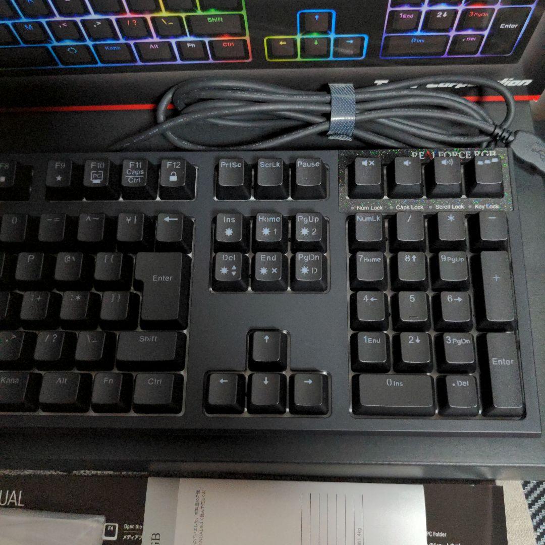 ☆美品☆ REALFORCE RGB R2A-JP4G-BK 日本語配列