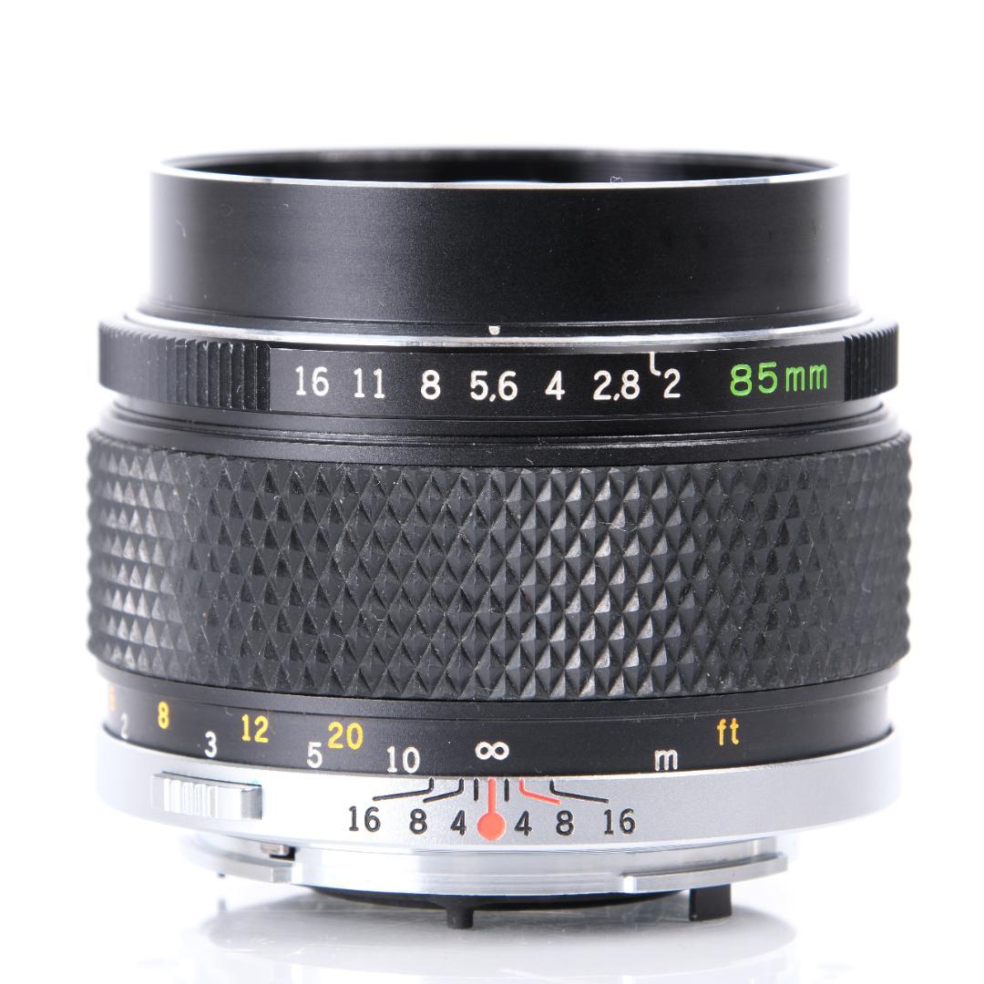 フィルムカメラ OLYMPUS OM-SYSTEM F.ZUIKO AUTO-T 85mm F2