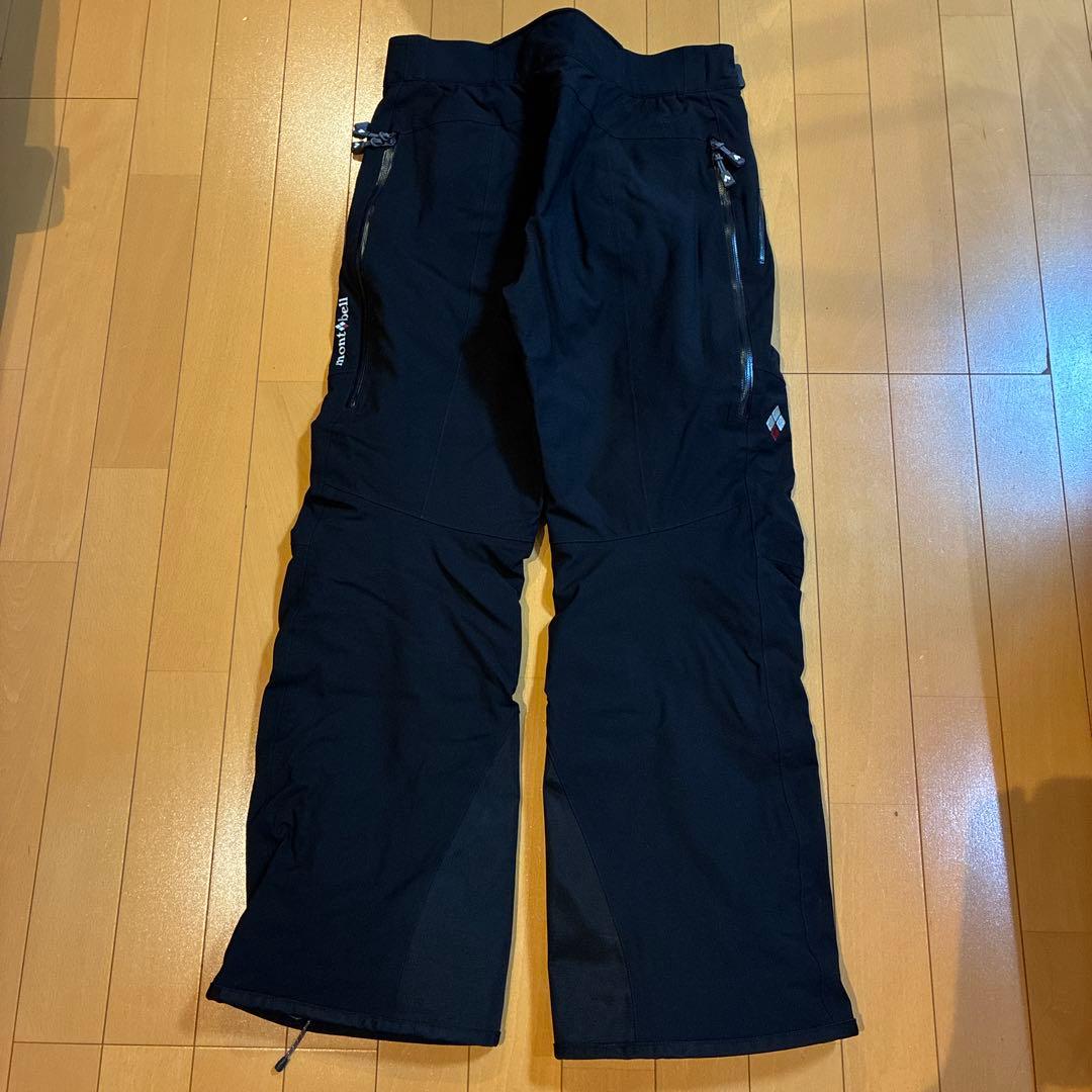 再値下げ❗️モンベル　ドライテックインシュレーテッドパンツ　レディース　L-s 黒