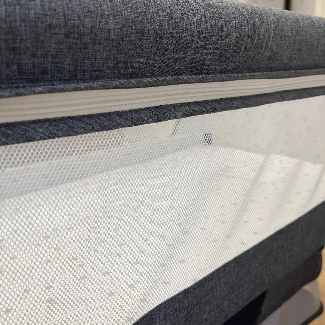 Bellababy 折りたたみベビーベッド グレー