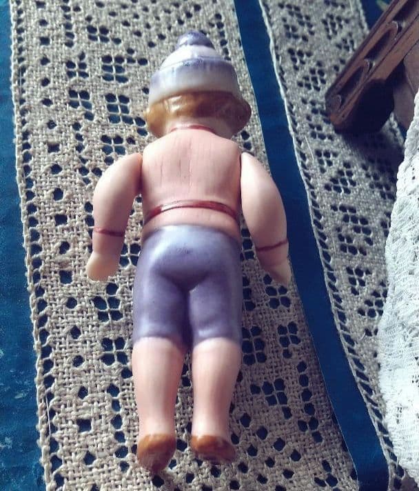 おまけ付❀アンティーク　オールビスクドールHertwig♪プチプレゼンテーション