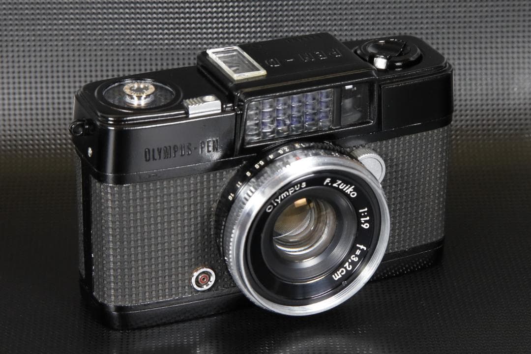 OH済 OLYMPUS PEN D　35mmフィルム　ハーフフレーム　ブラック