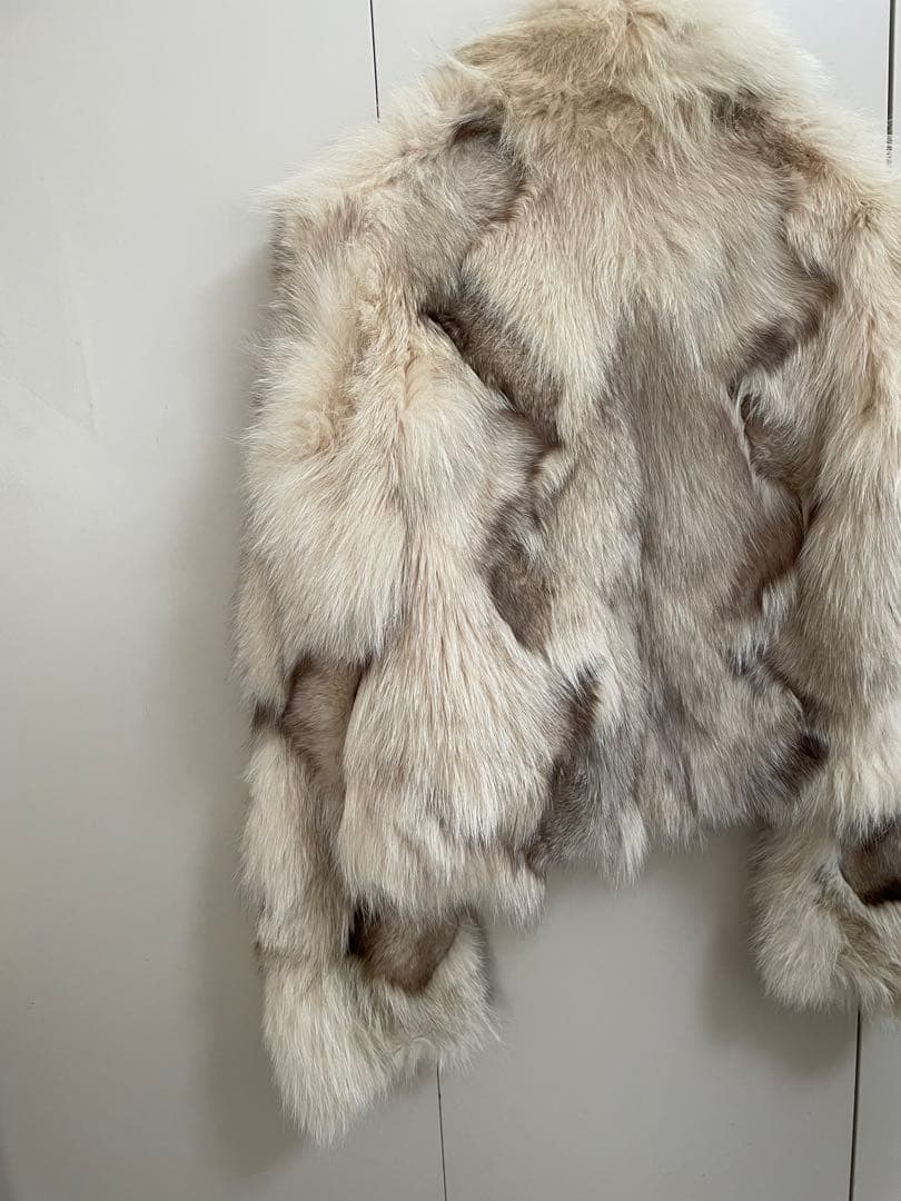 平成ギャル Y2K CHUXXX フォックスファー 毛皮コート 平成女子