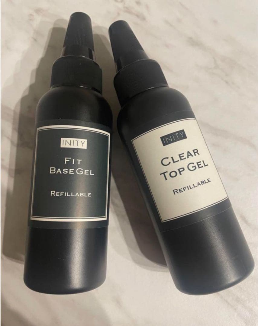 INITY フィットベースジェル & クリアトップジェル