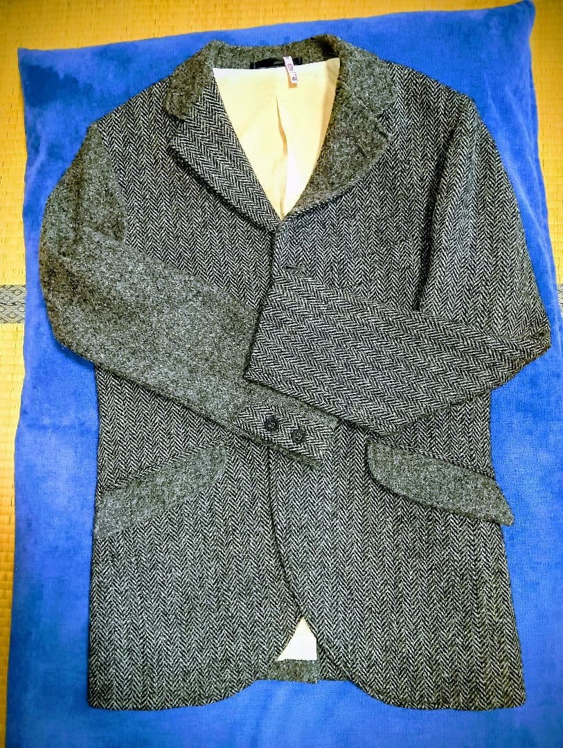 ハリスツィード ヘリンボーン テーラードジャケット　ロストヒルズ