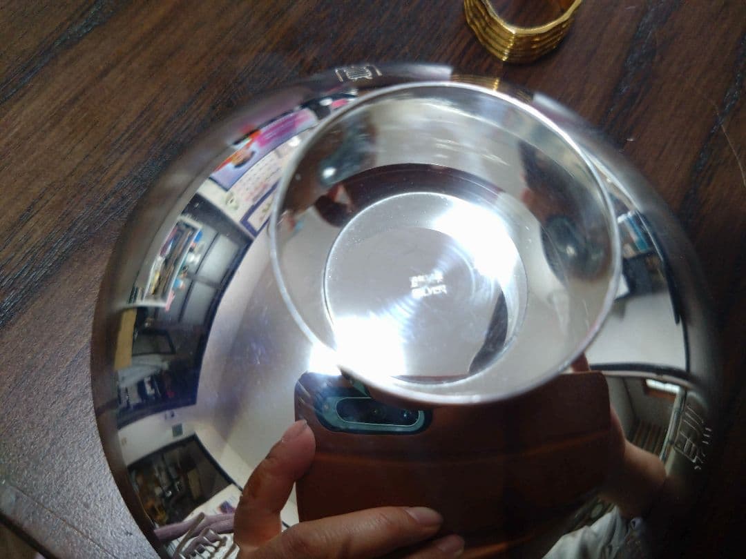 銀杯シルバー造幣局製SILVER刻印あり。おまけにシルバー刻印指輪*合計69g