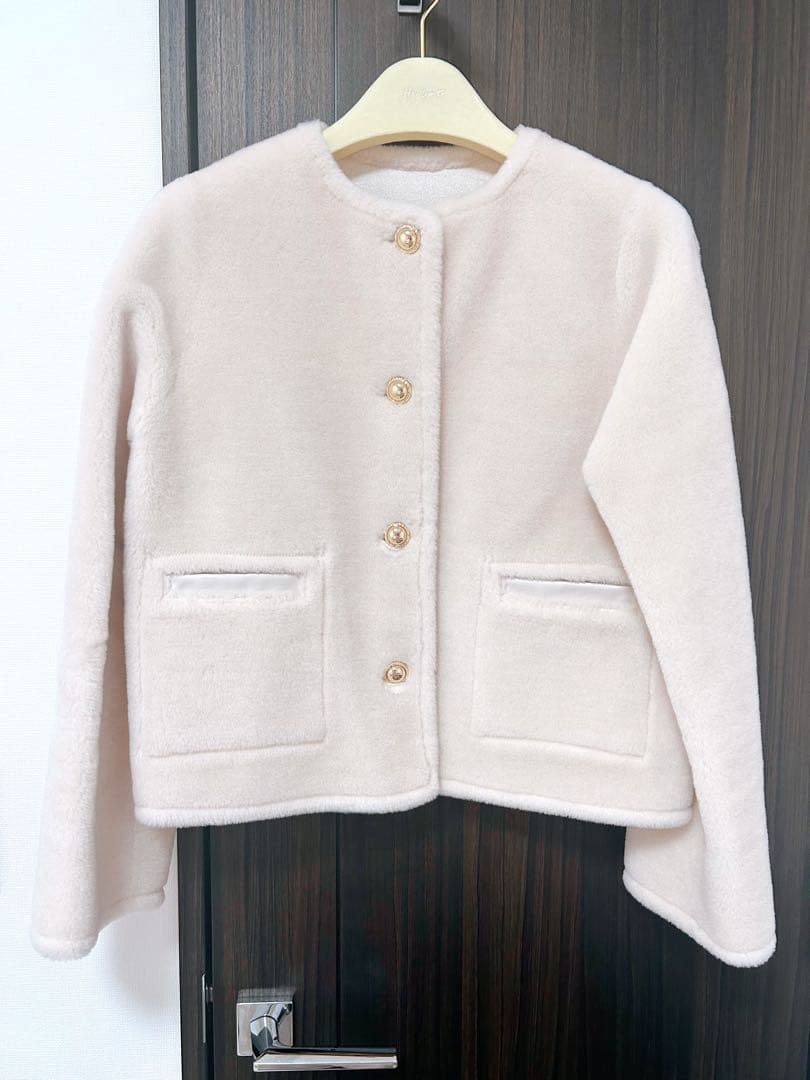 ジャケット・アウター Her lip to Lausanne Wool Short Coat M