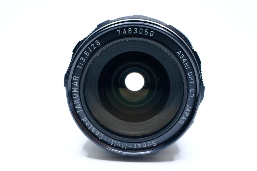 PENTAX SMC TAKUMAR 28mm F3.5 フード付 P86