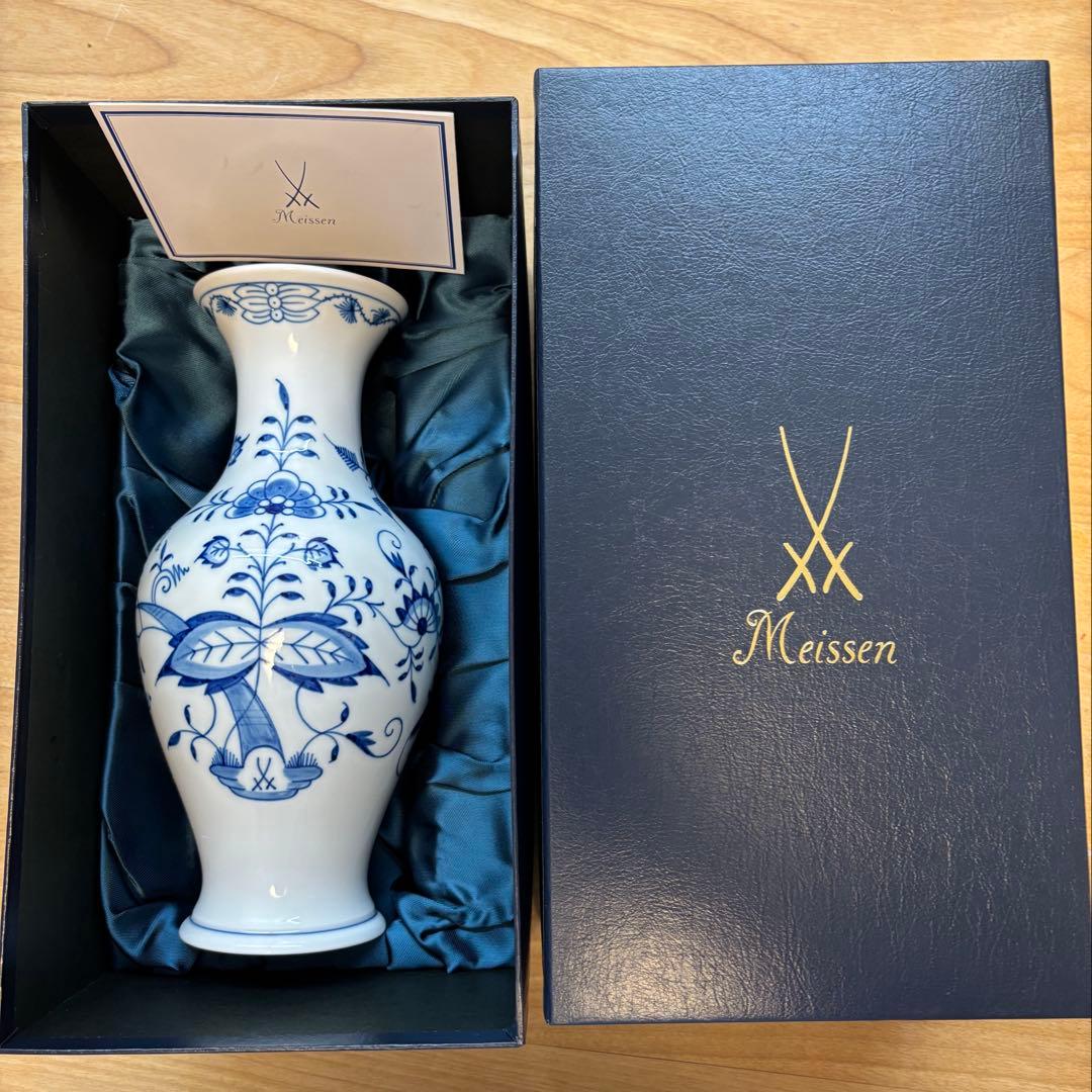 定価7万7千円⭐︎美品⭐︎ マイセン ブルーオニオン 花瓶