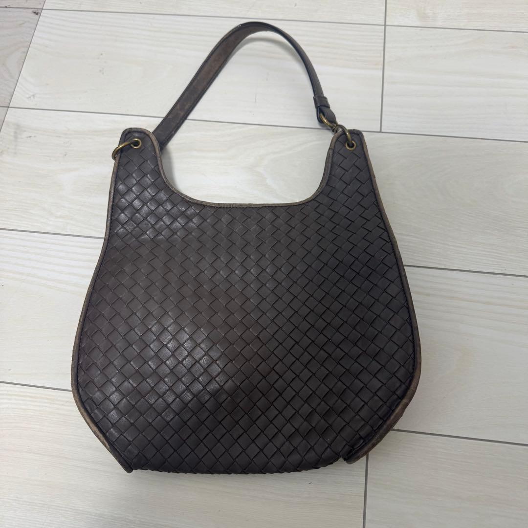 ボッデガヴェネタ ハンドバッグ ブラウン