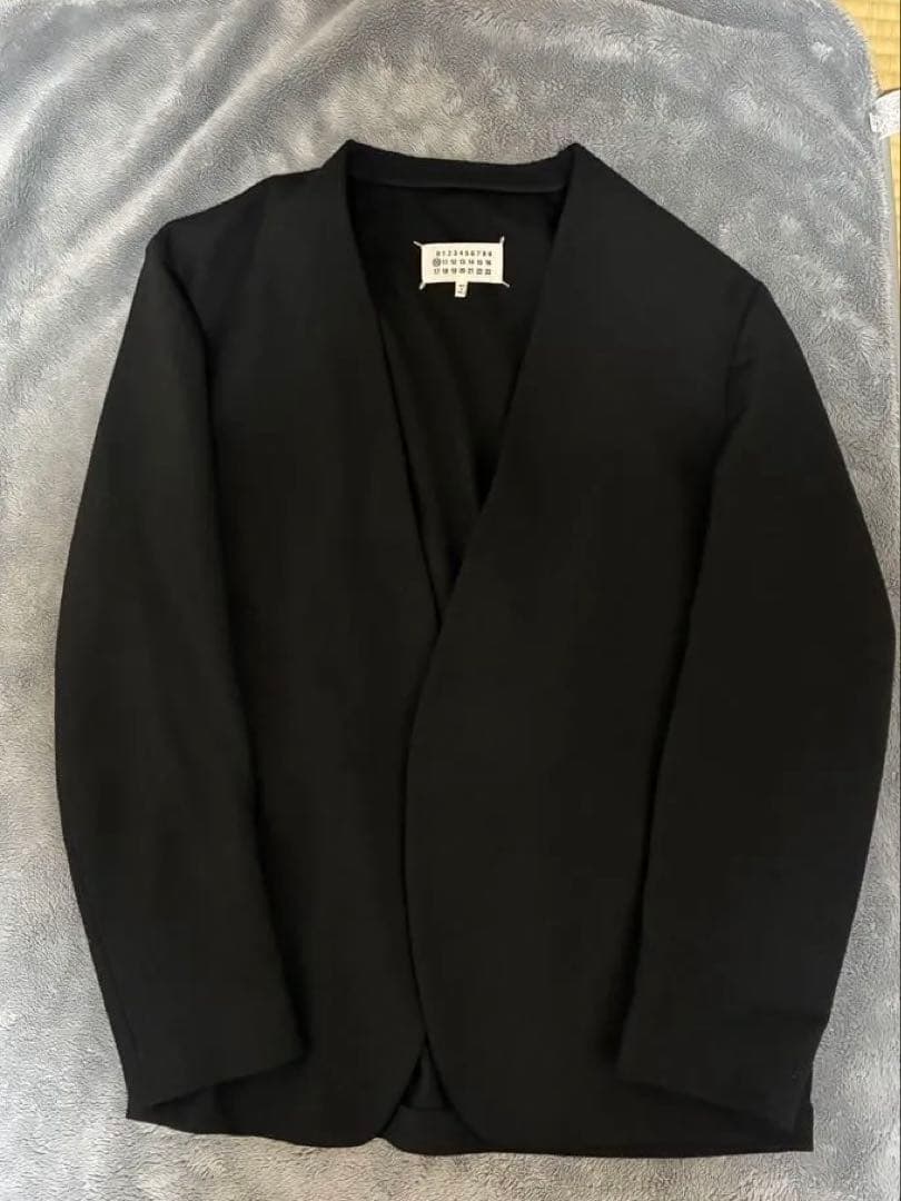 メゾンマルジェラ カラーレスジャケット ブラック