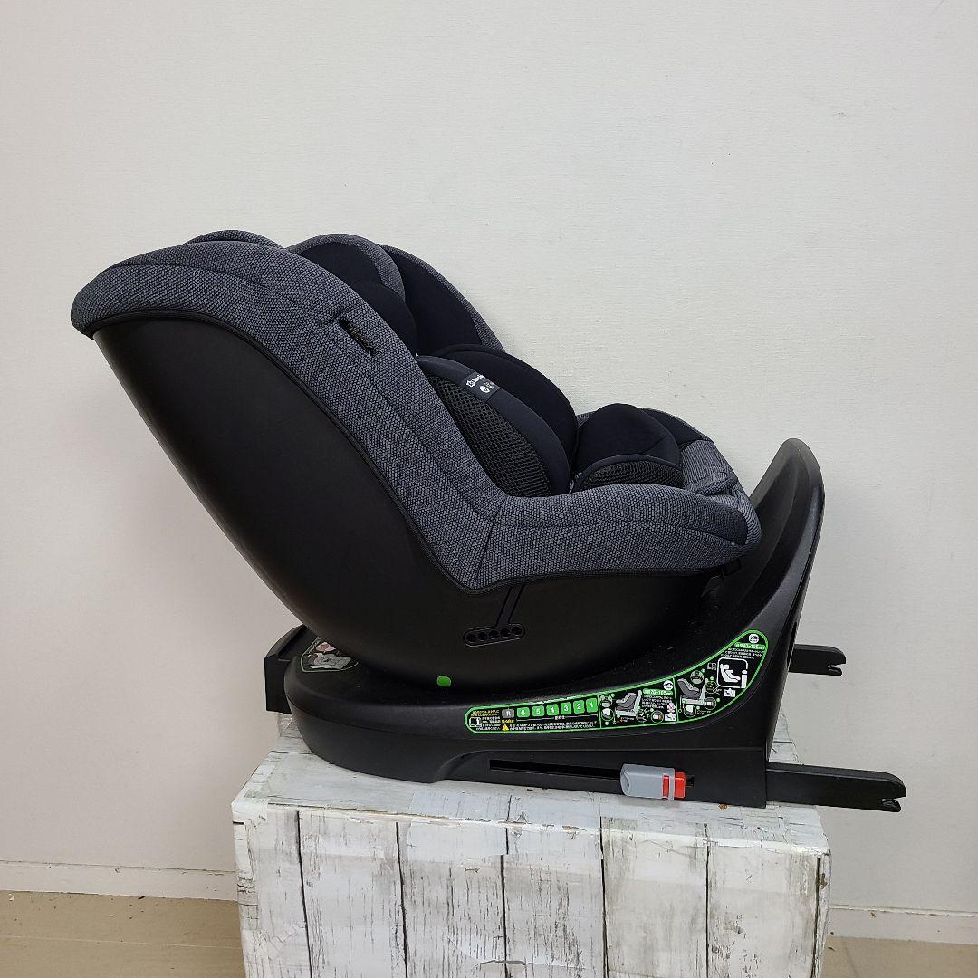 と*か様 西松屋　ターンレジェネクストST-BK ISOFIX対応 チャイルドシ