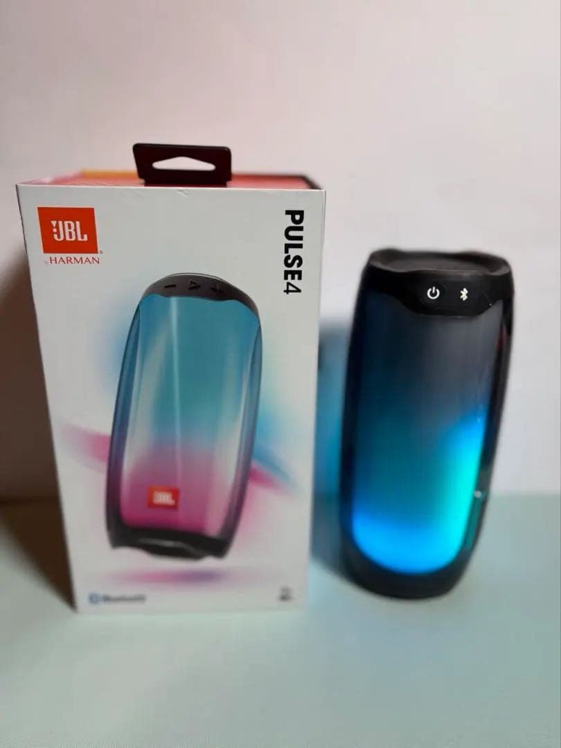 JBL PULSE4 Bluetoothスピーカー LED防水 IPX7 箱付