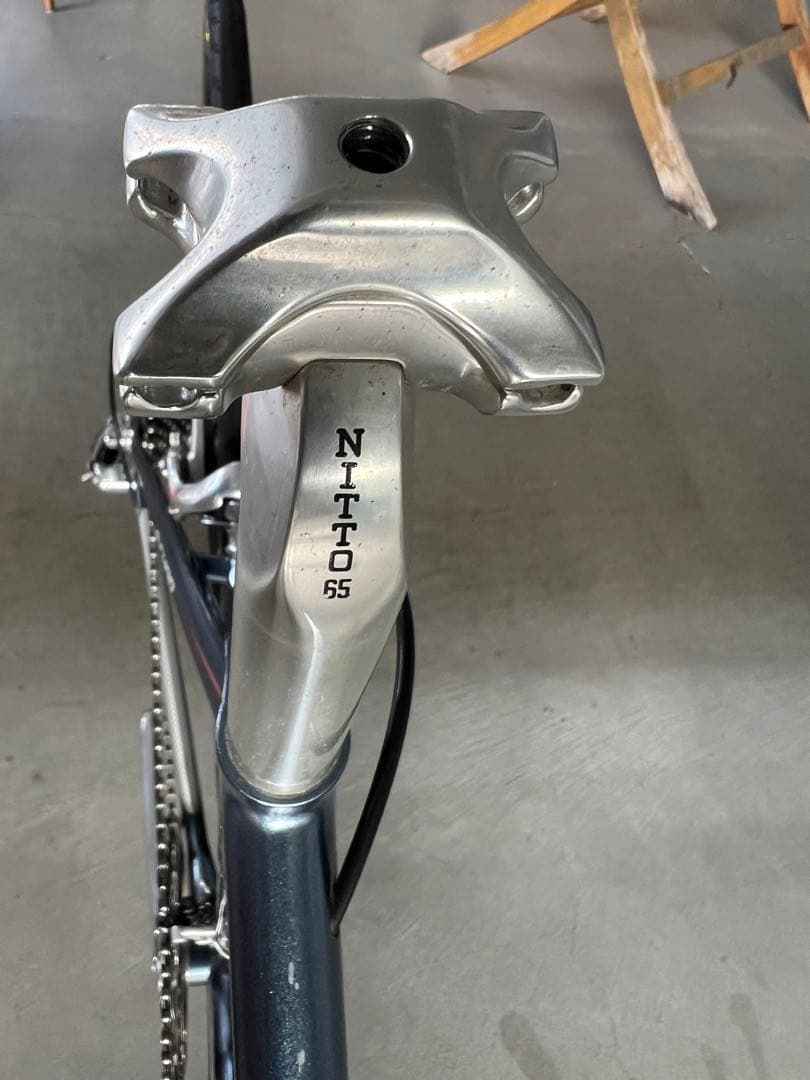 ANCHOR RNC7ネオコットロードバイクフレーム ダークシルバー