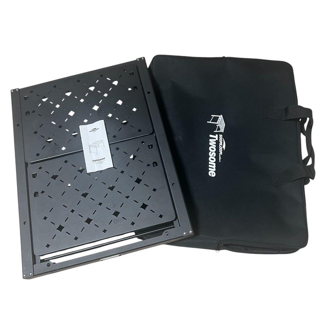 【美品】Soomloom2ユニットテーブルTWOSOME折り畳み式