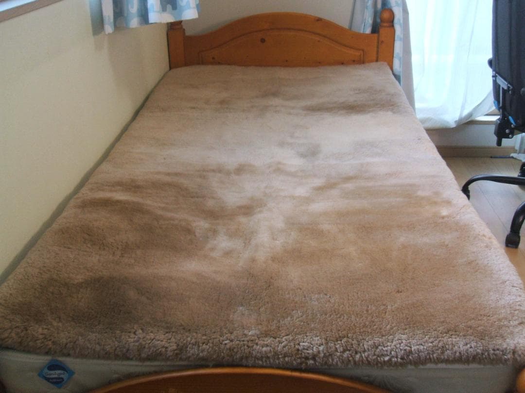 ダブル＊１点＊新品＊日本ムートン製＊３０ミリ＊オーストラリア・高級ムートンシーツ