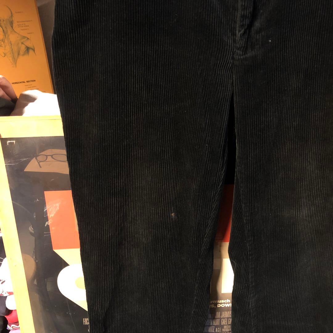 ハルキの古着 ゴールデンサイズ 黒コーズ スラックス ラルフローレン