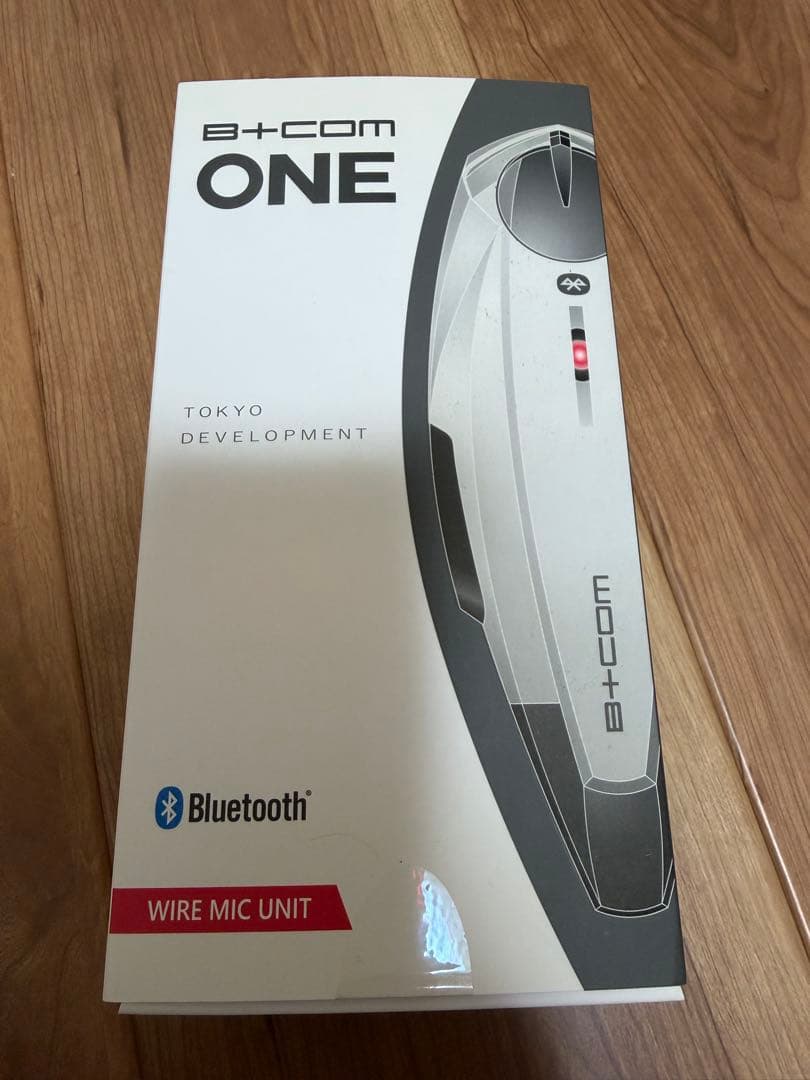 B+COM ONE ワイヤーマイクユニット　希少ホワイトリミテッド