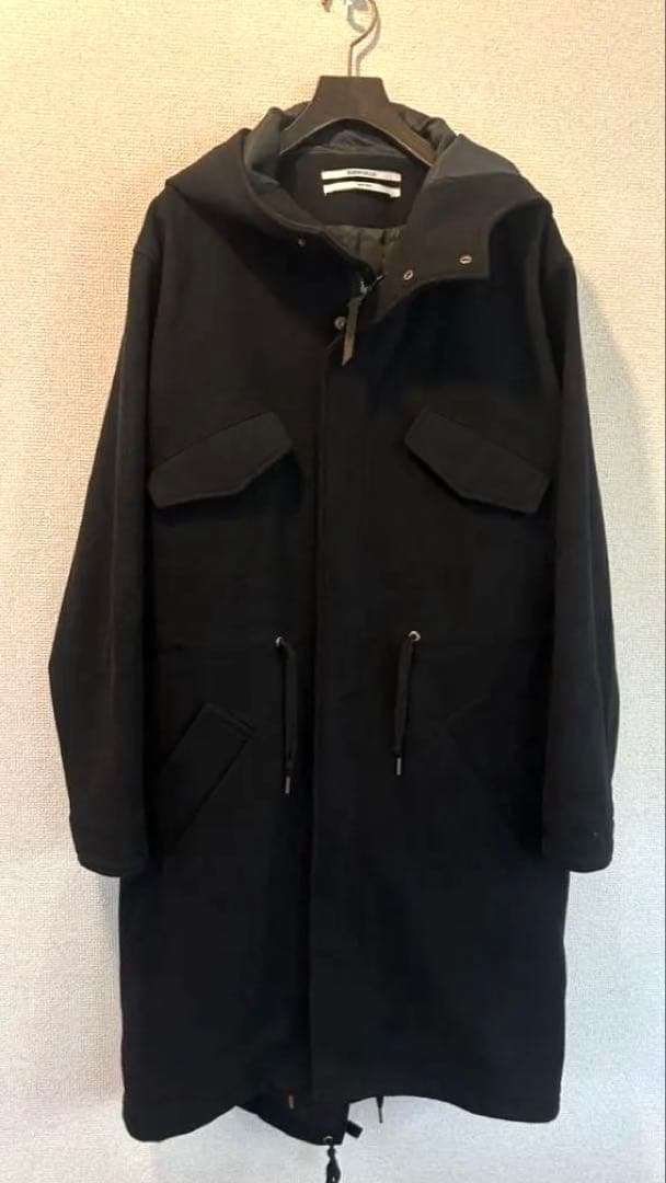 専用　Robert Geller ウールモッズコート ブラック ロバートゲラー