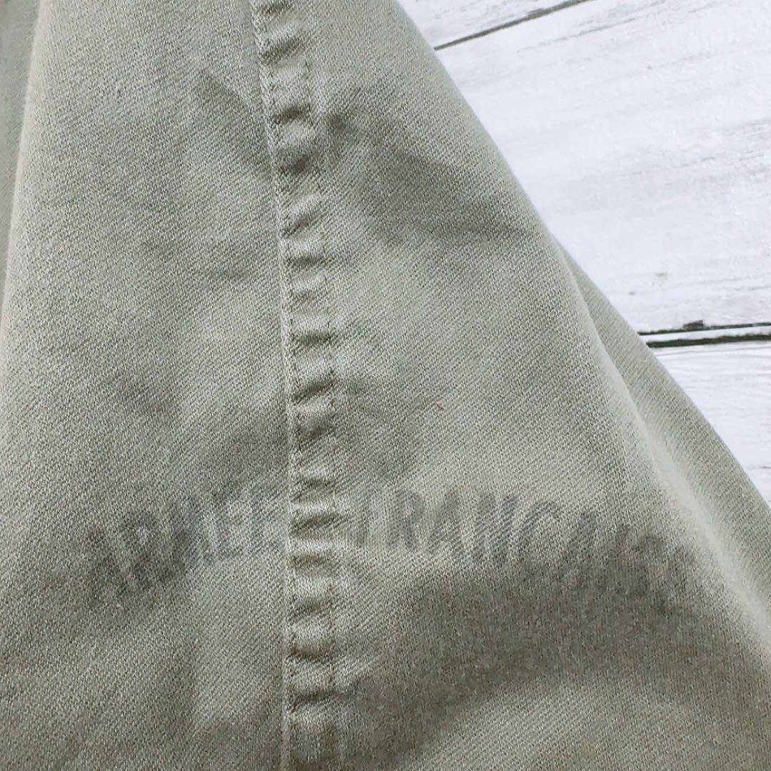 【実物】80sユーロヴィンテージフランス軍M64ステンシル付モッズパーカーコート