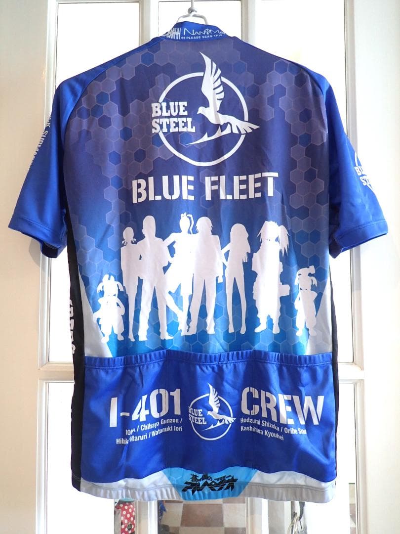 「蒼き鋼のアルペジオ」サイクルジャージ BLUE STEAL size：L