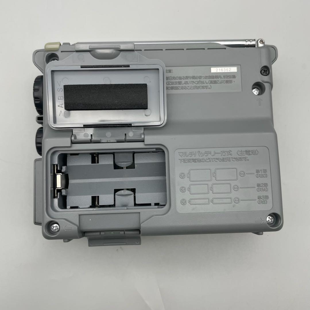 SONY ポータブルにラジオ 防災ラジオ ICF-B100 FM/AMラジオ