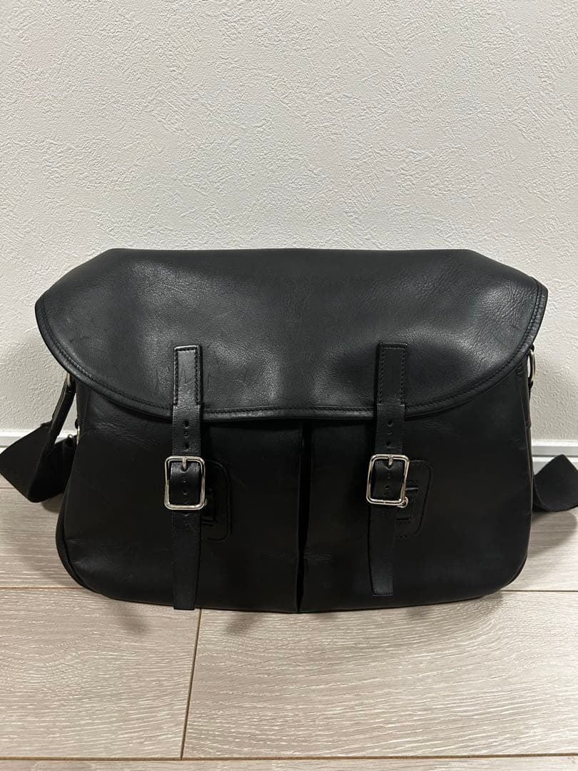 PORTER CLASP ショルダーバッグ L ブラック