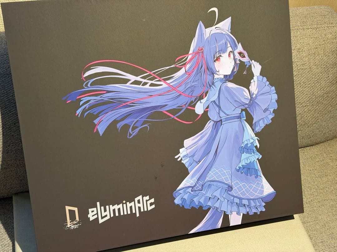 eLuminArc ガラスマウスパッド GMeLA「月灯」