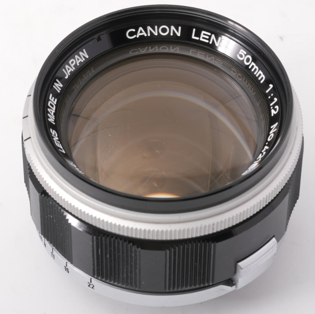 フィルムカメラ CANON 50mm F1.2 L39