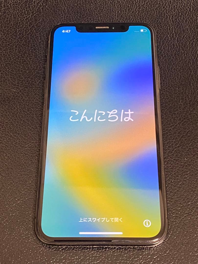 Apple iPhone X スペースグレー　64GB