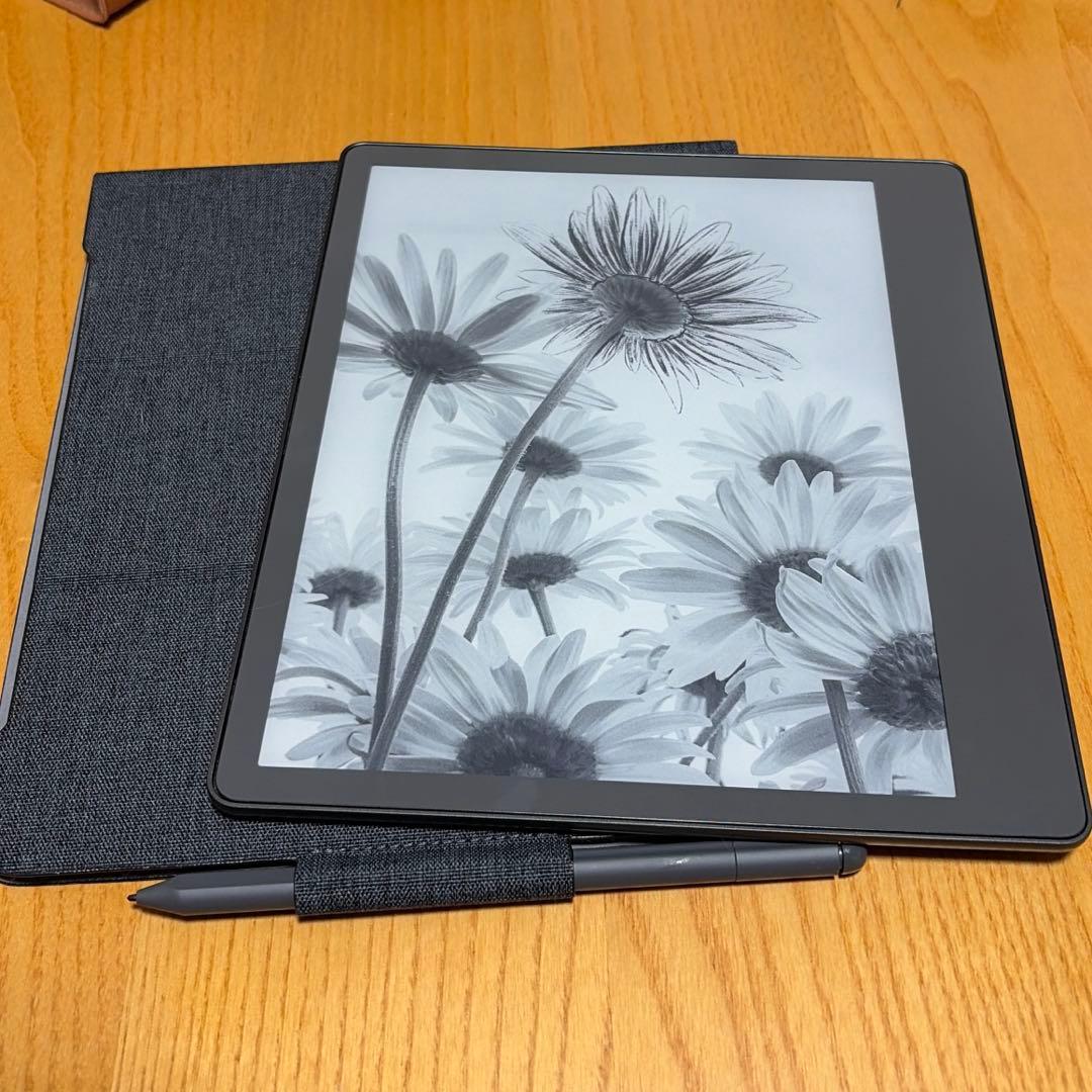 Kindle Scribe プレミアムペン 32GB ファブリックカバー付き