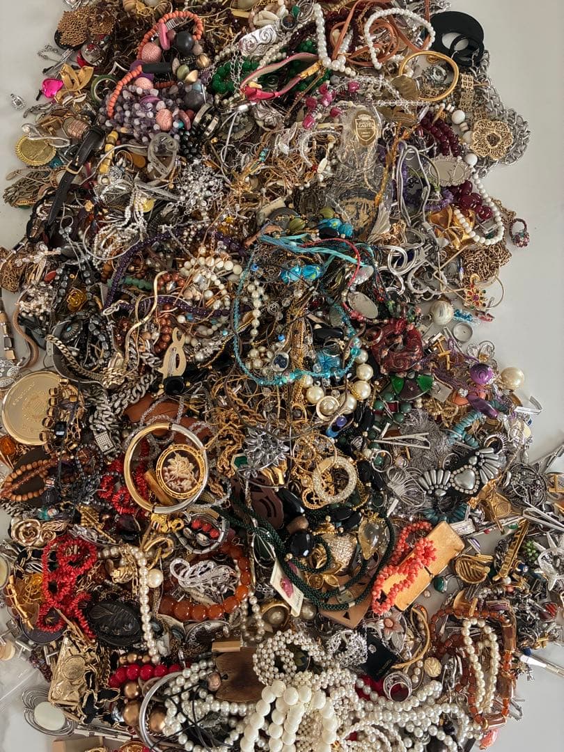 ご*！様 12kg〜13kg アクセサリー まとめ売 ネックレス リング カフス