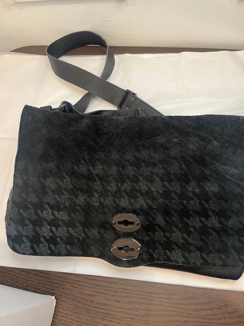 【正規品】ZANELLATO ポスティーナM 黒 上質レザー