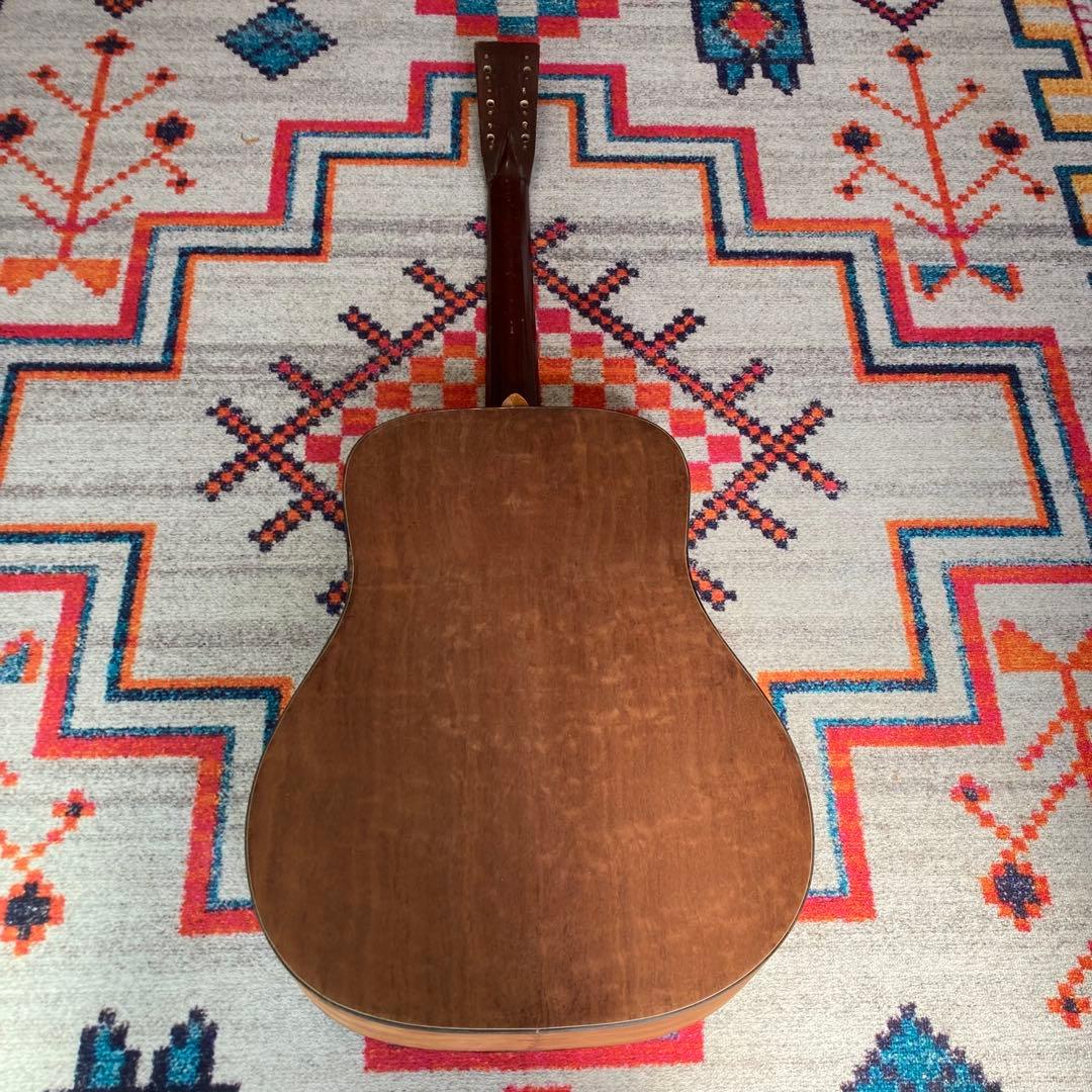 マ*ズ様 ハンドメイドギター　制作途中　ウォルナット　パーツ付き
