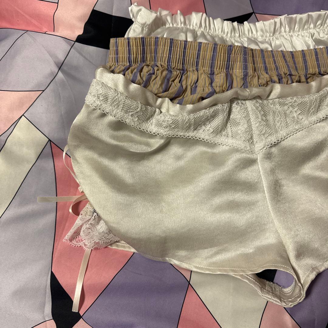 litmus Her Praha Irene キルティング ショートパンツ