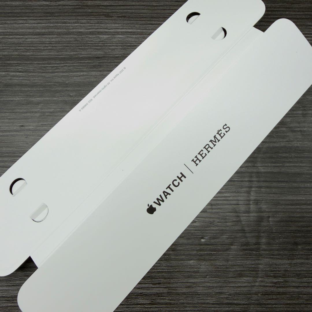 157 ほぼ未使用　Apple Watch エルメス　オレンジラバー　スポーツ