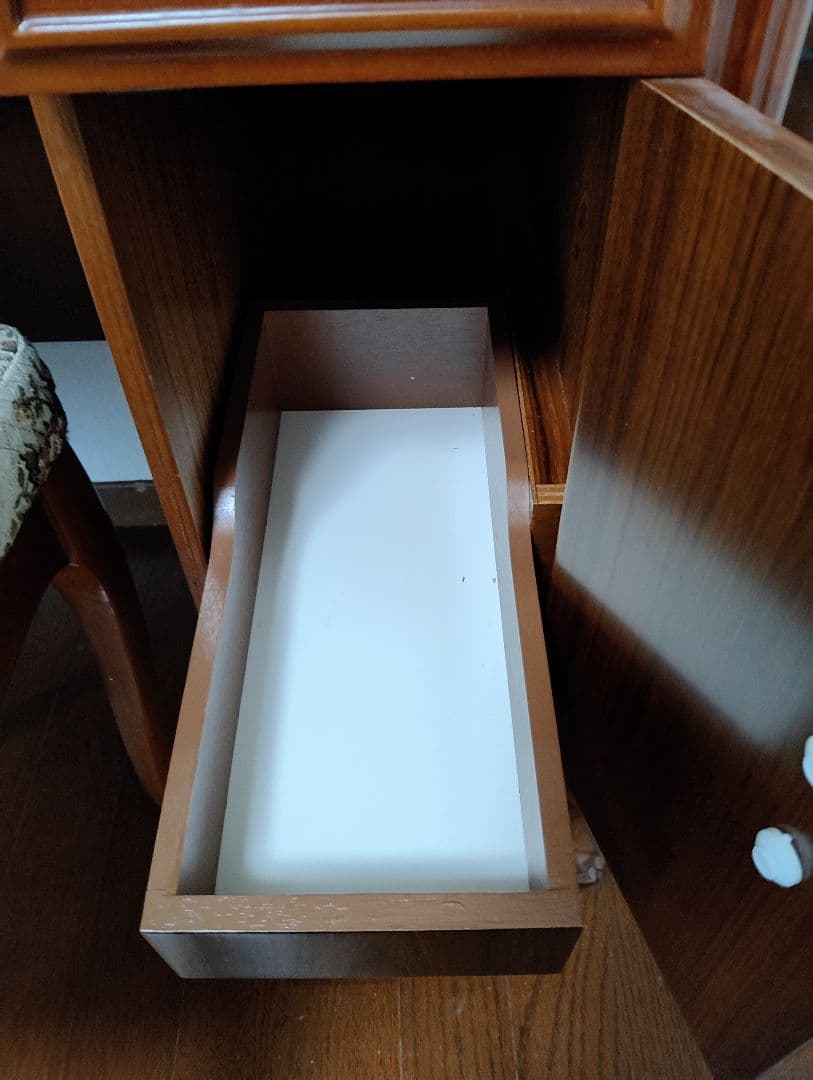 フランスミラー アンティーク木製ドレッサー ヴィンテージ ※要セット購入