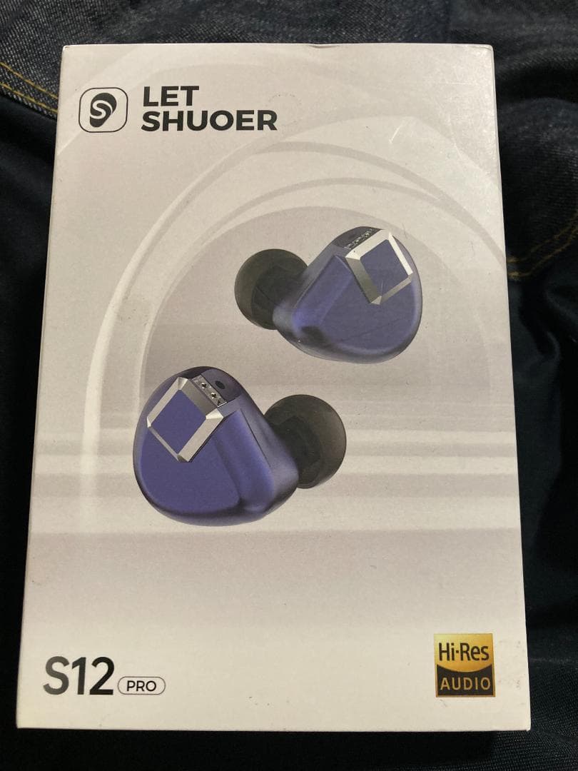 【美品】LETSHUOER S12 PRO 平面磁界駆動型イヤホン