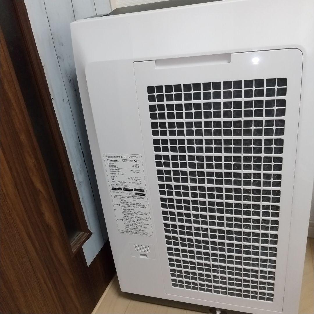 空気清浄、脱臭、除湿、加湿がこの一台で！年中大活躍✨シャープ除加湿空気清浄機