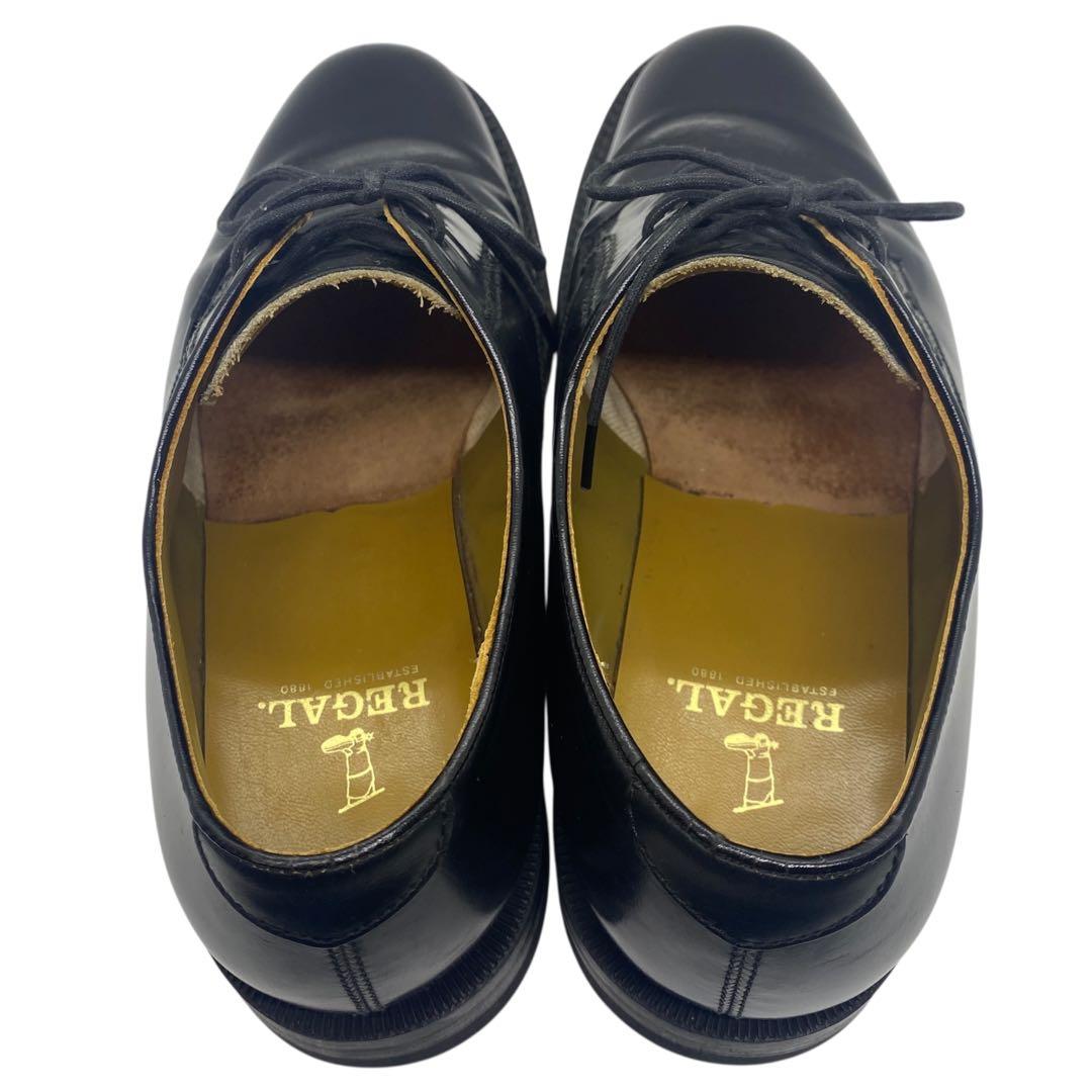 REAGAL リーガル　26.5 革靴 プレーントゥ 2504 ブラック 黒色