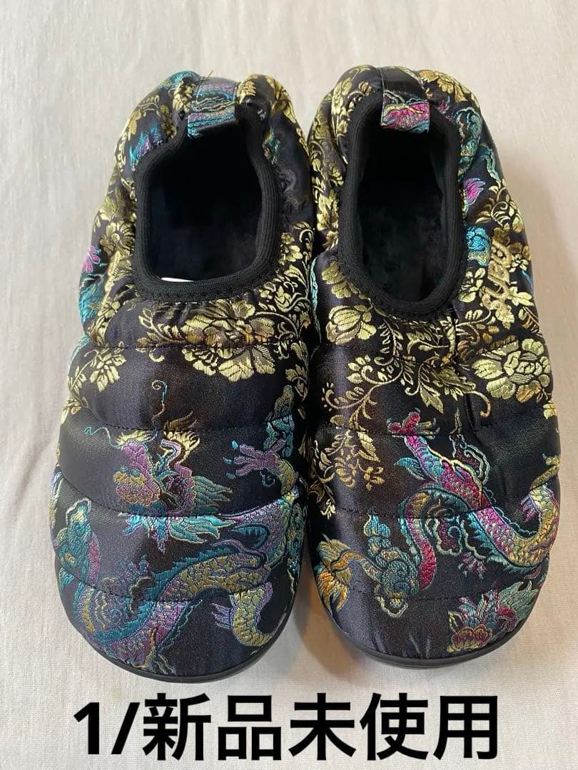 1新品未使用　SUBU VAMP チャイナドレス サンダルシューズ　BLK