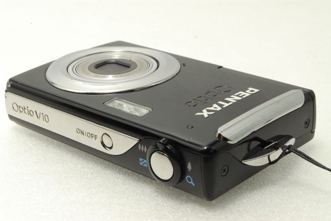 PENTAX Optio V10 ❤️スマホ転送 ブラック コンデジ カメラ