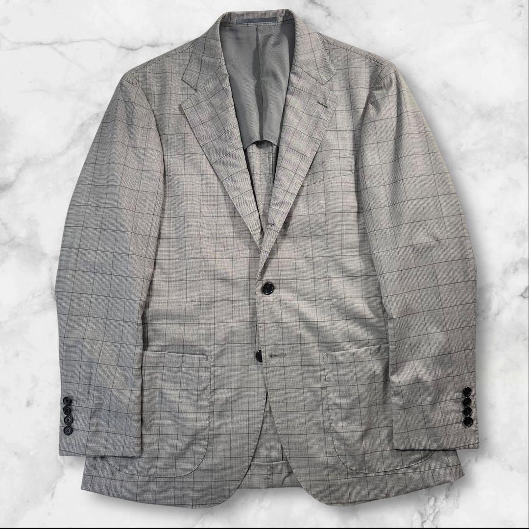 極美品 EDIFICE×Loro Piana 3B段返 テーラードジャケット M