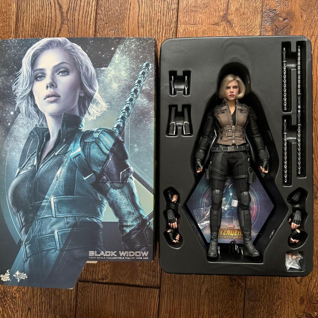 ホットトイズ　ブラック・ウィドウ フィギュア アベンジャーズインフィニティウォー