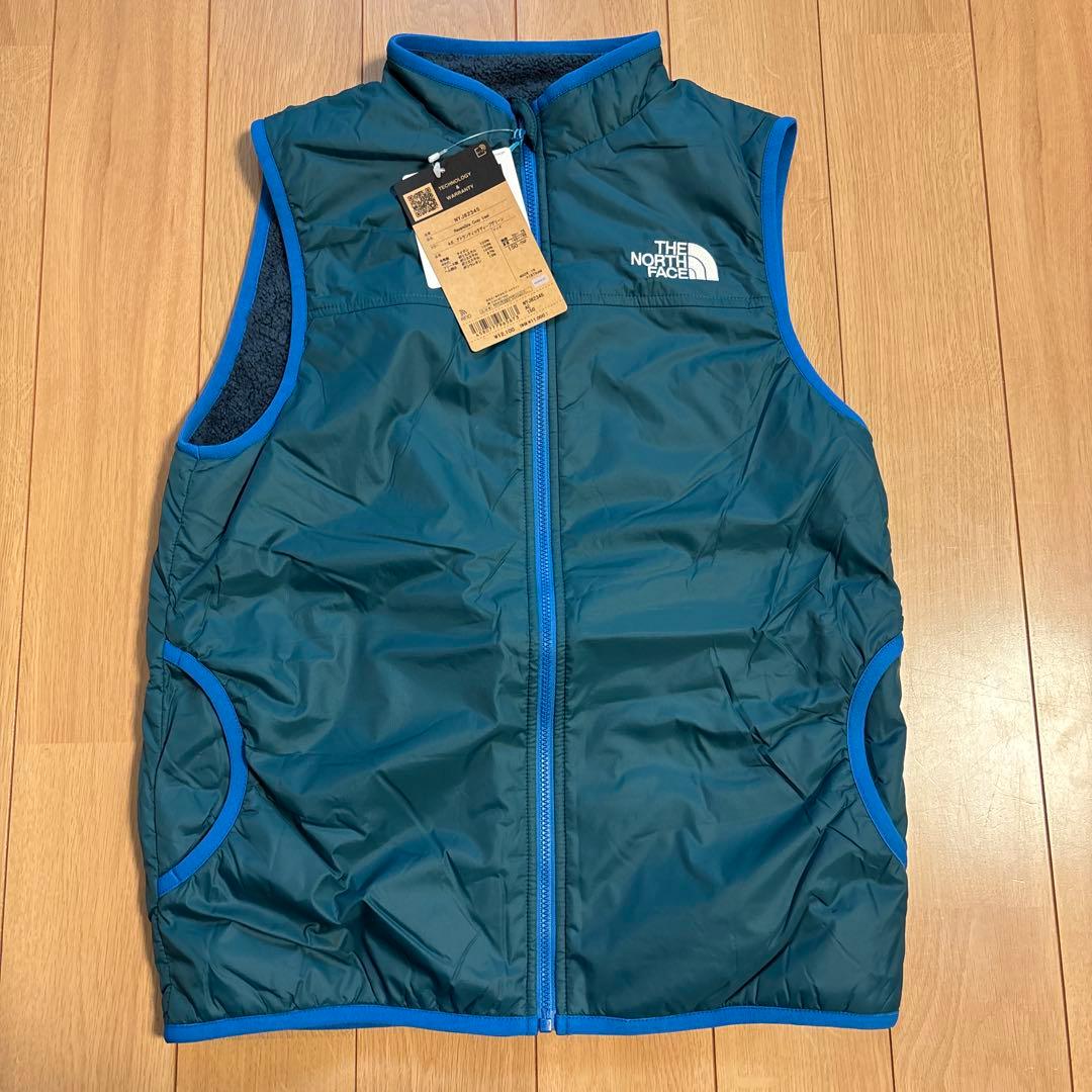 25 ノースフェイスリバーシブルベスト150