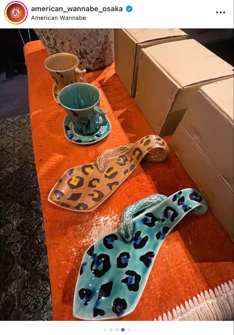 置物 BLACKBOOTS CERAMICS AMERICAN WANNABE